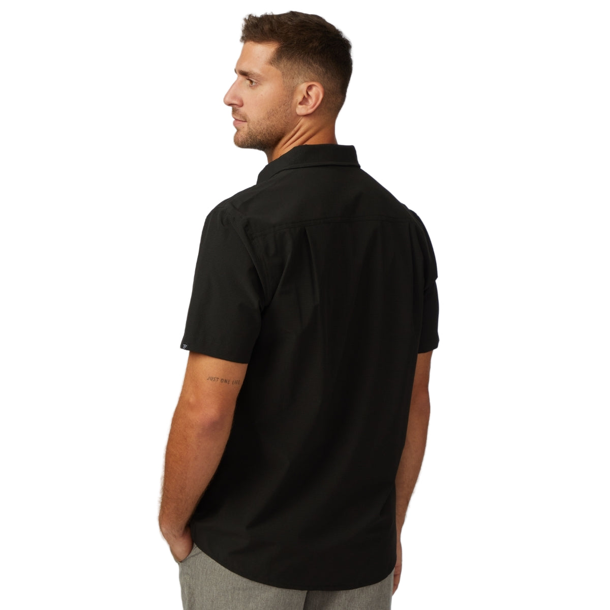 Olu Olu Woven SS Button Up Shirt