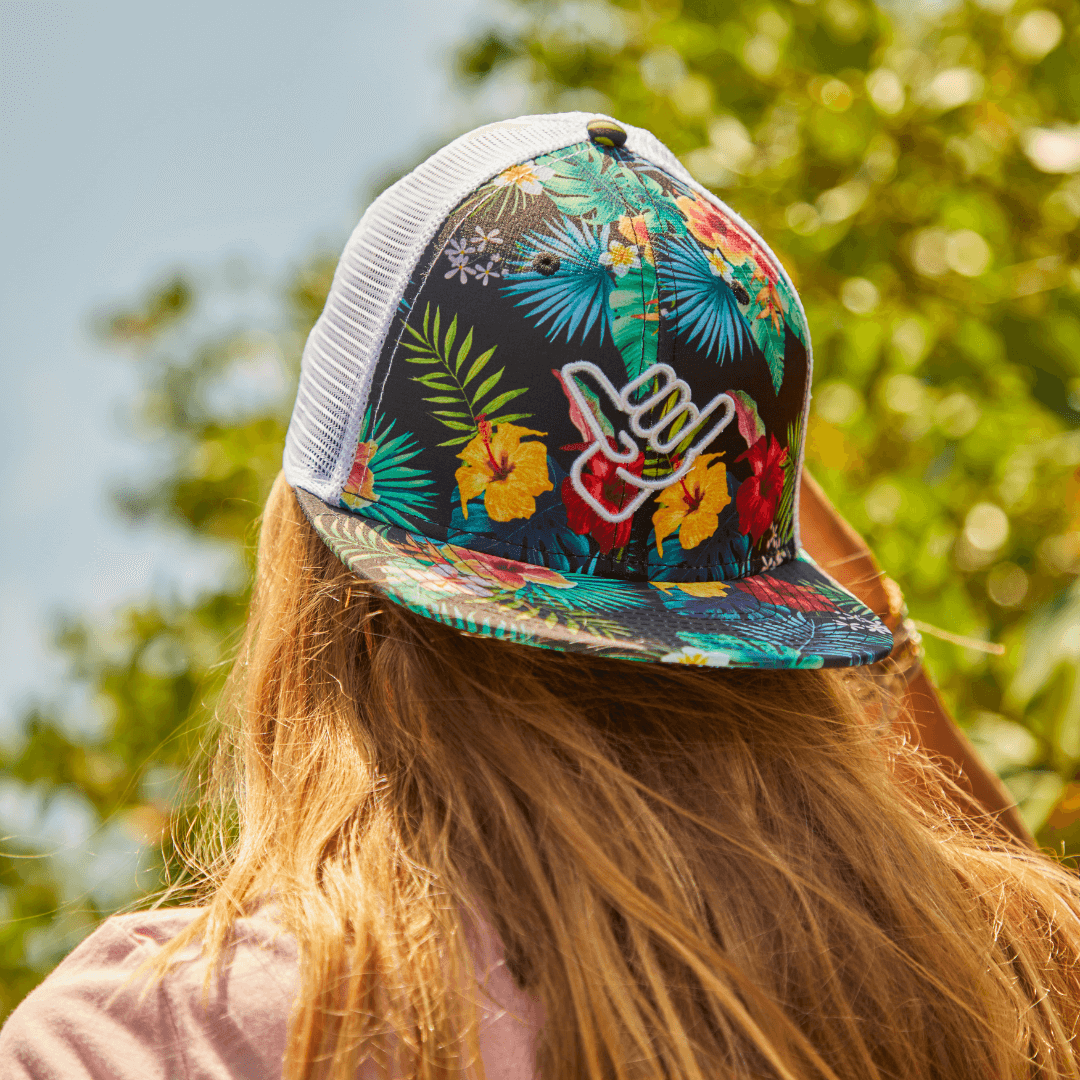 Stay Tropical Trucker Hat | Shaka Kai Stay Tropical Trucker Hat | Shaka Kai