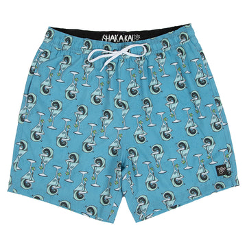 Who Said Martini 17" 4-way stretch Volley shorts with side pockets