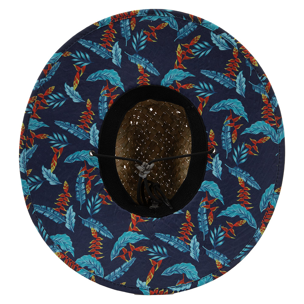 Blue Kelp Lightweight adjustable drawstring straw hat