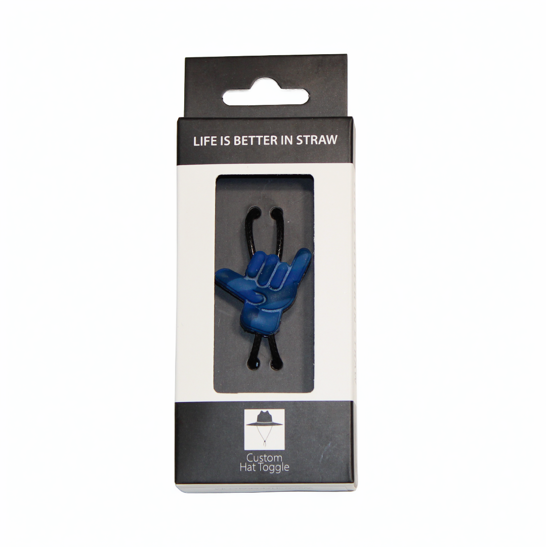 Shaka Straw Hat Gummy Toggles