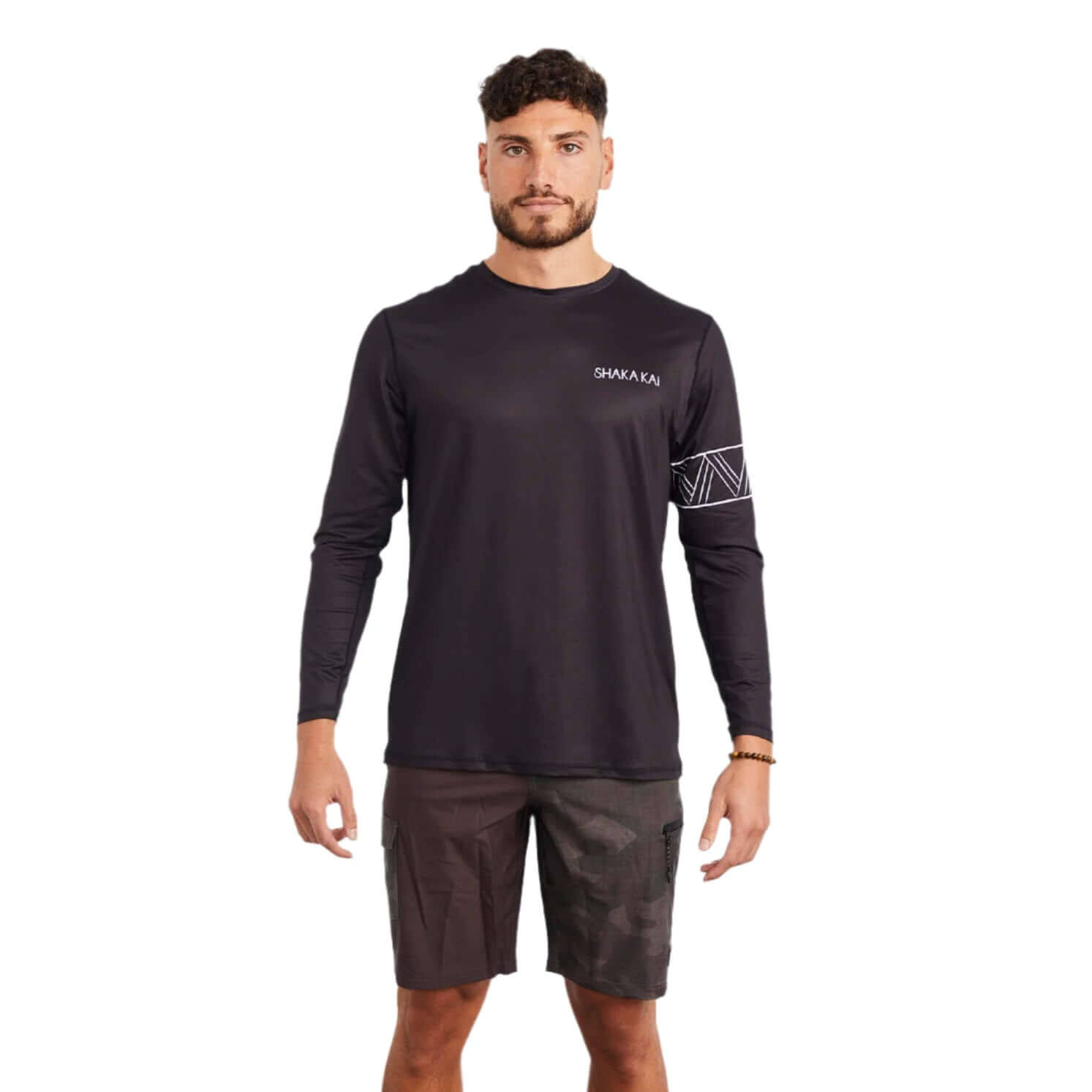 DaveL Shark Bait LS Performance Shirt UPF 50