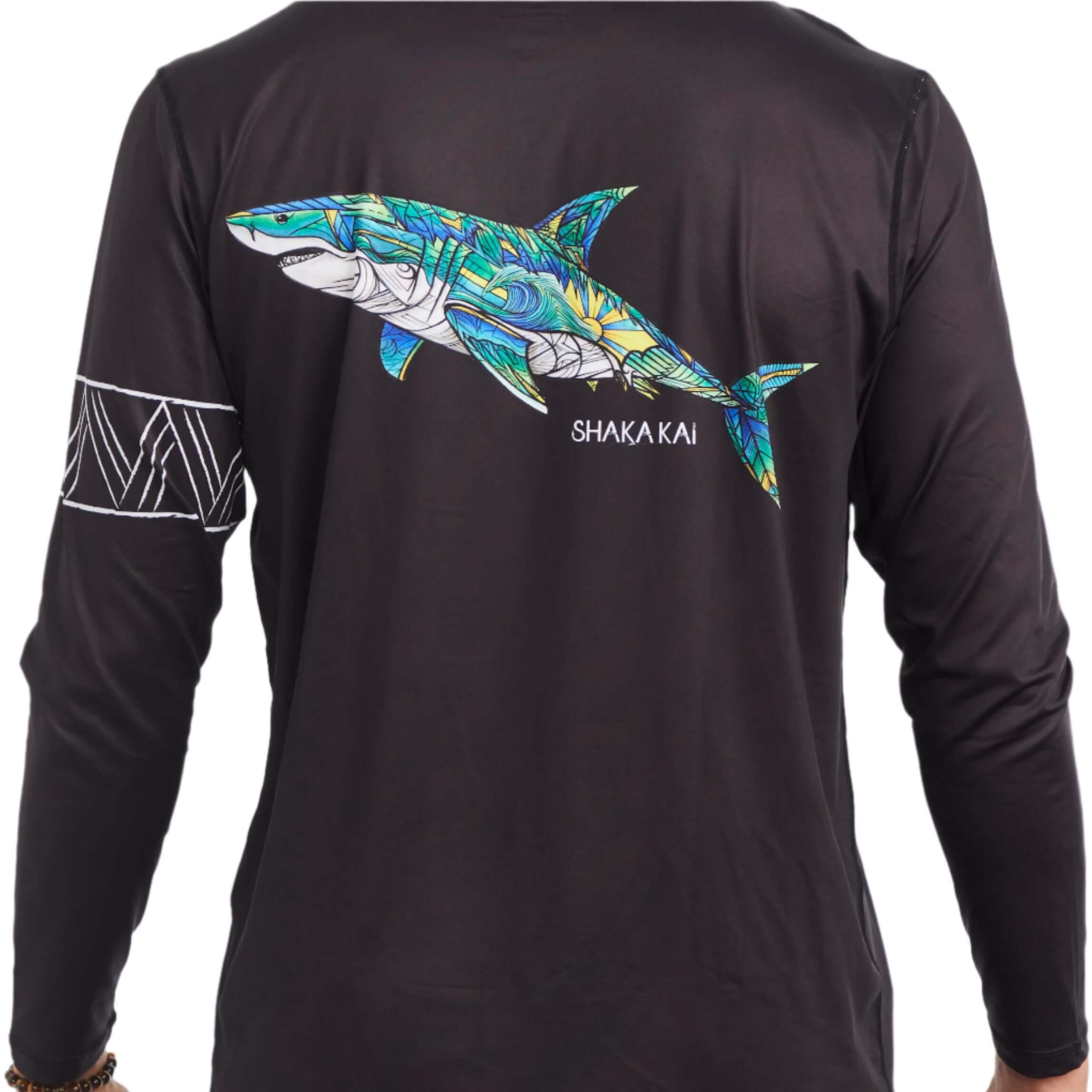 DaveL Shark Bait LS Performance Shirt UPF 50