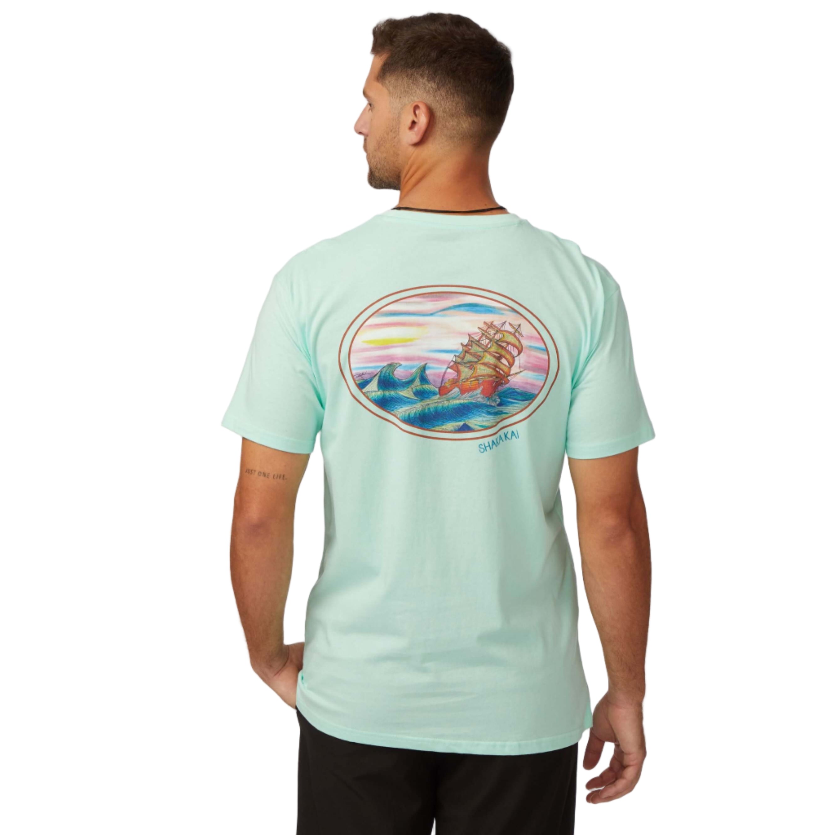 DaveL Moku SS Cotton T-Shirt