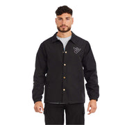 Davey Jones Button Down Water Resistant Coaches Jacket