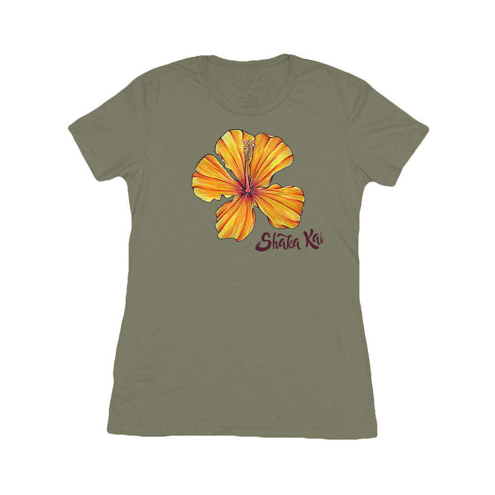 DaveL Design - Hibiscus T-Shirt | Shaka Kai