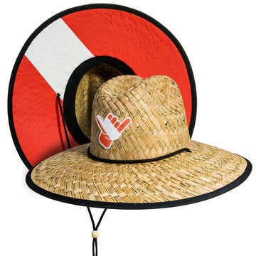 Diver Down Straw Hat