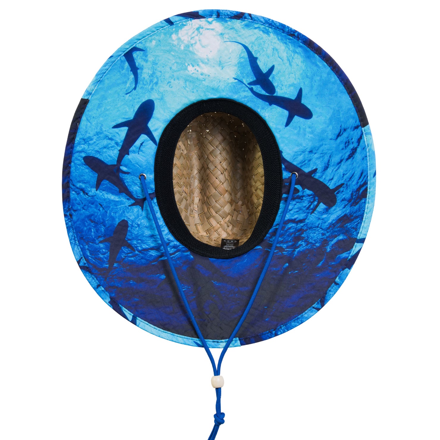 Shaka Kai | Mens Straw Lifeguard Hat With Adjustable