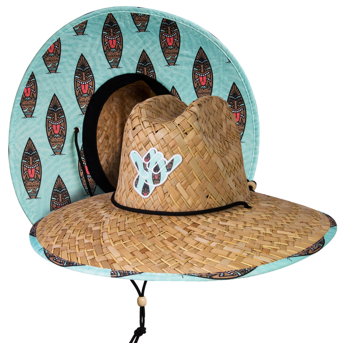 Tiki Board Straw Hat