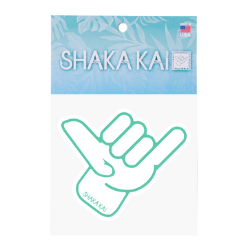 5" Outline Shaka Kai Hand Dizzler With Logo