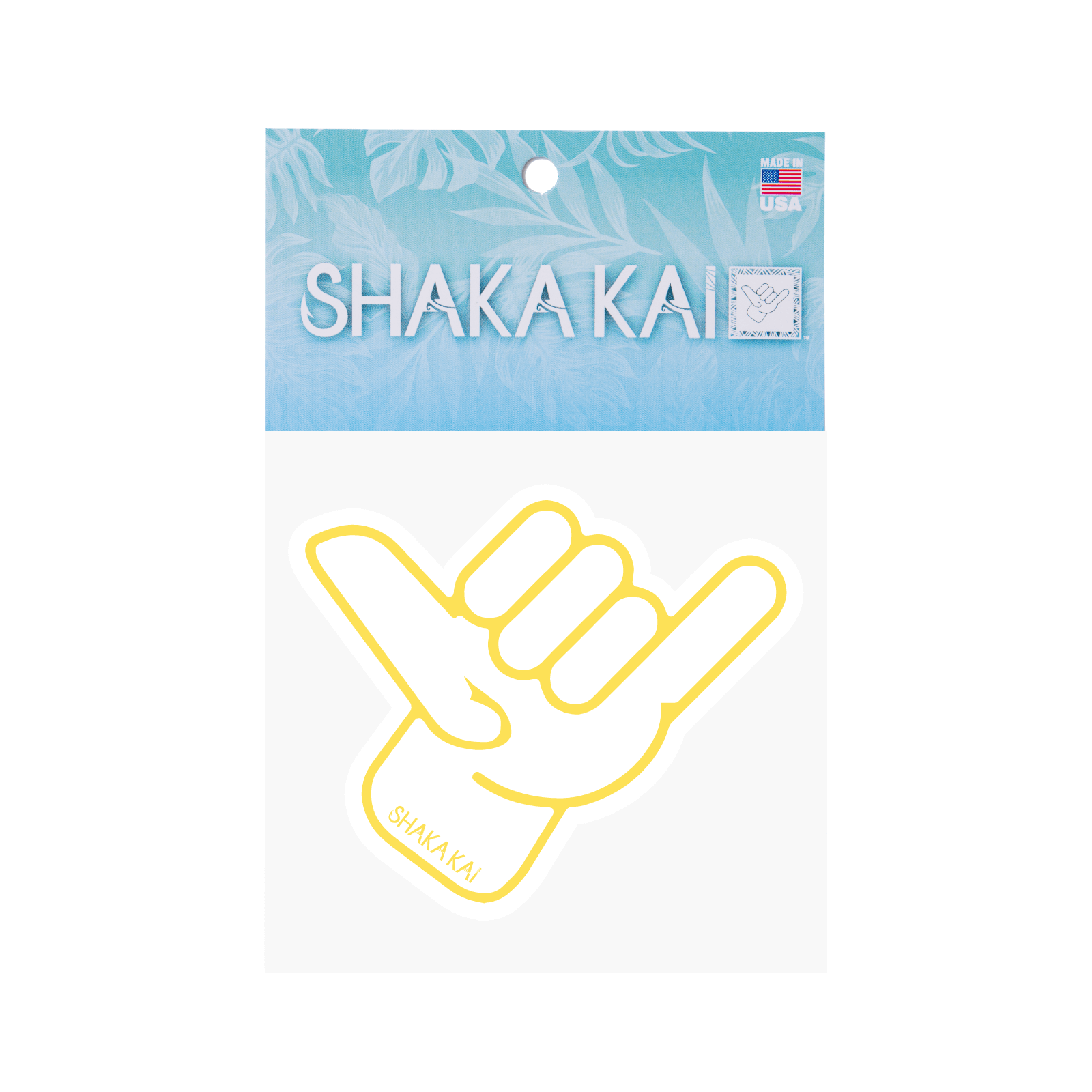 3" Outline Shaka Kai Hand Dizzler With Logo