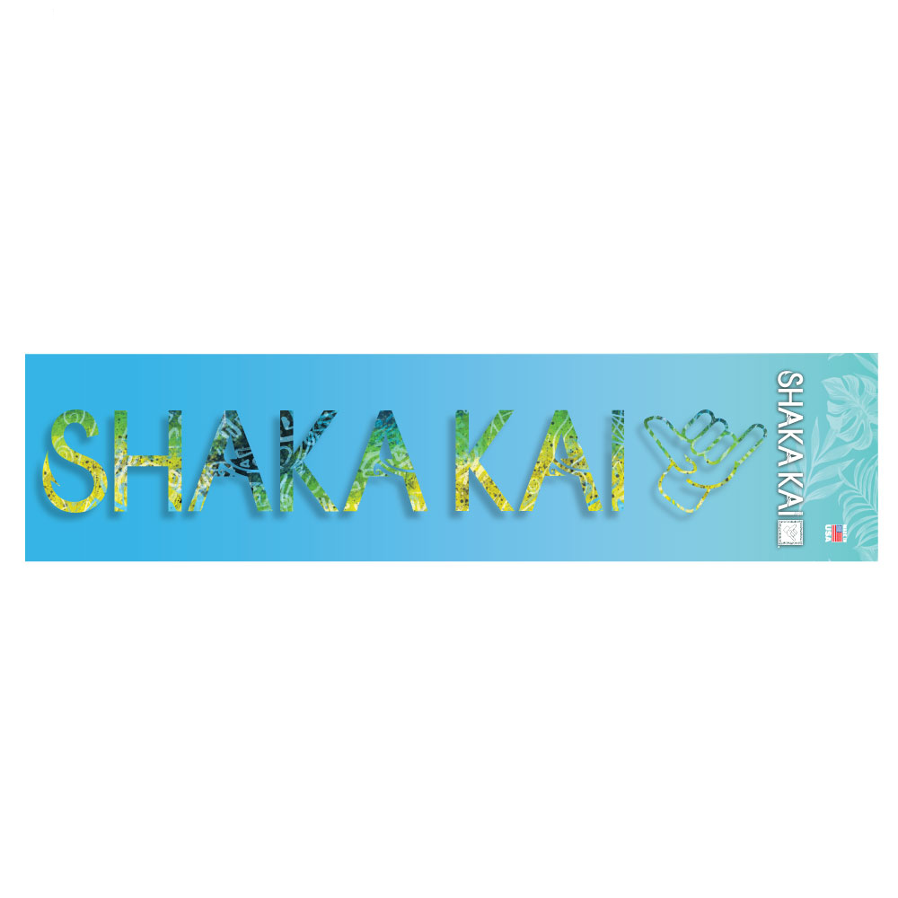 Mahi Decal Shaka Logo With Hand