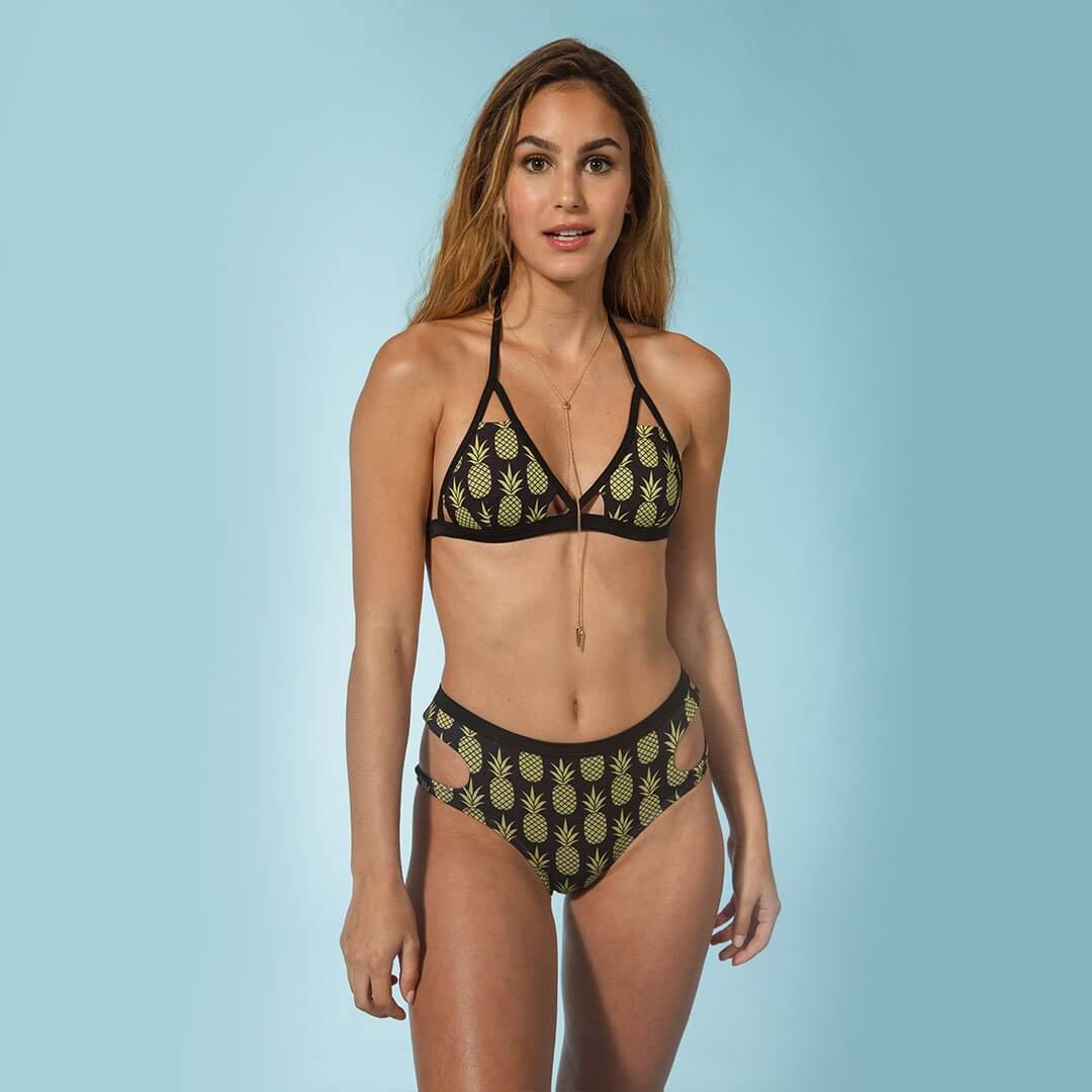 Lilo Pineapple Print Top