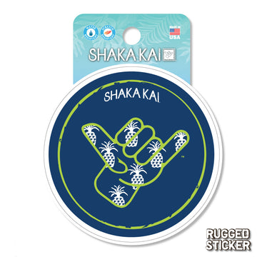 Shakanneaple Vibes Rugged Sticker